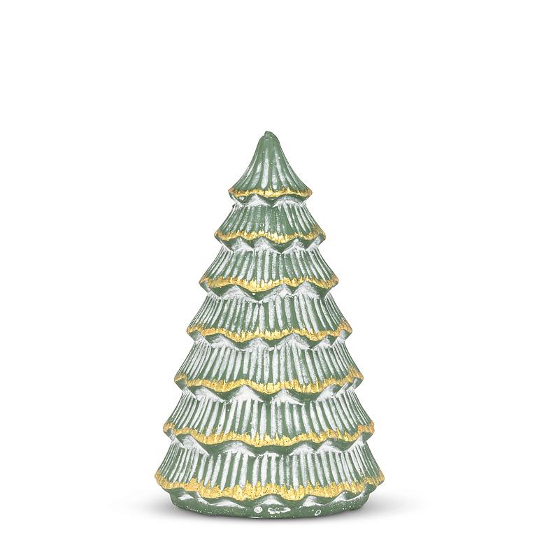 MD Green & Gold Stone Tree