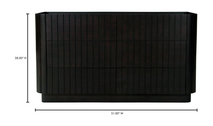 Povera 6 Drawer Dresser