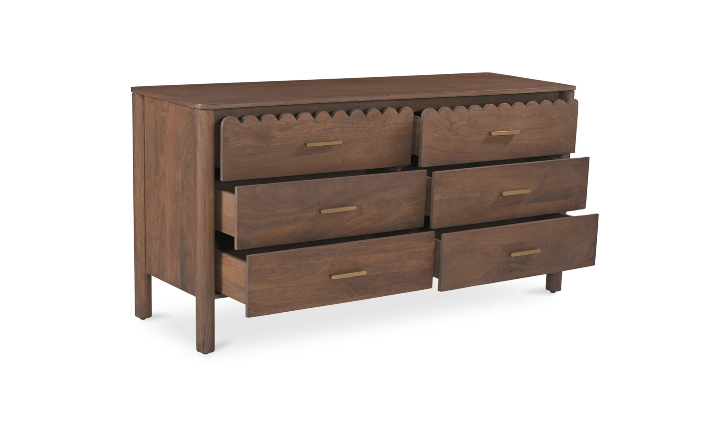 Wiley Dresser Vintage Brown