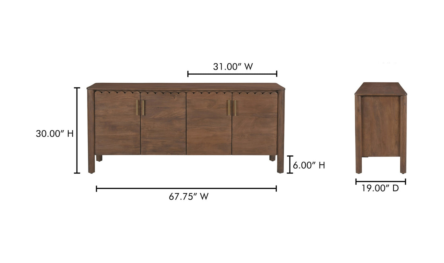 Wiley 4 Door Sideboard