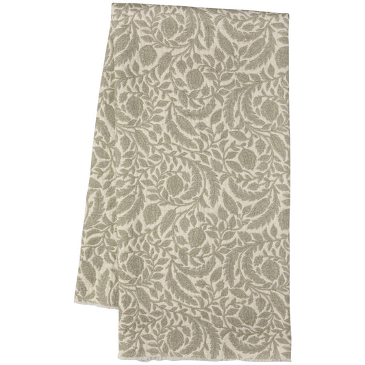 Heirloom Topiary Green Throw