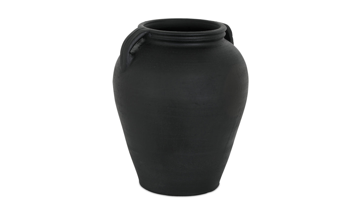 Jovi Vase | Black Terracotta