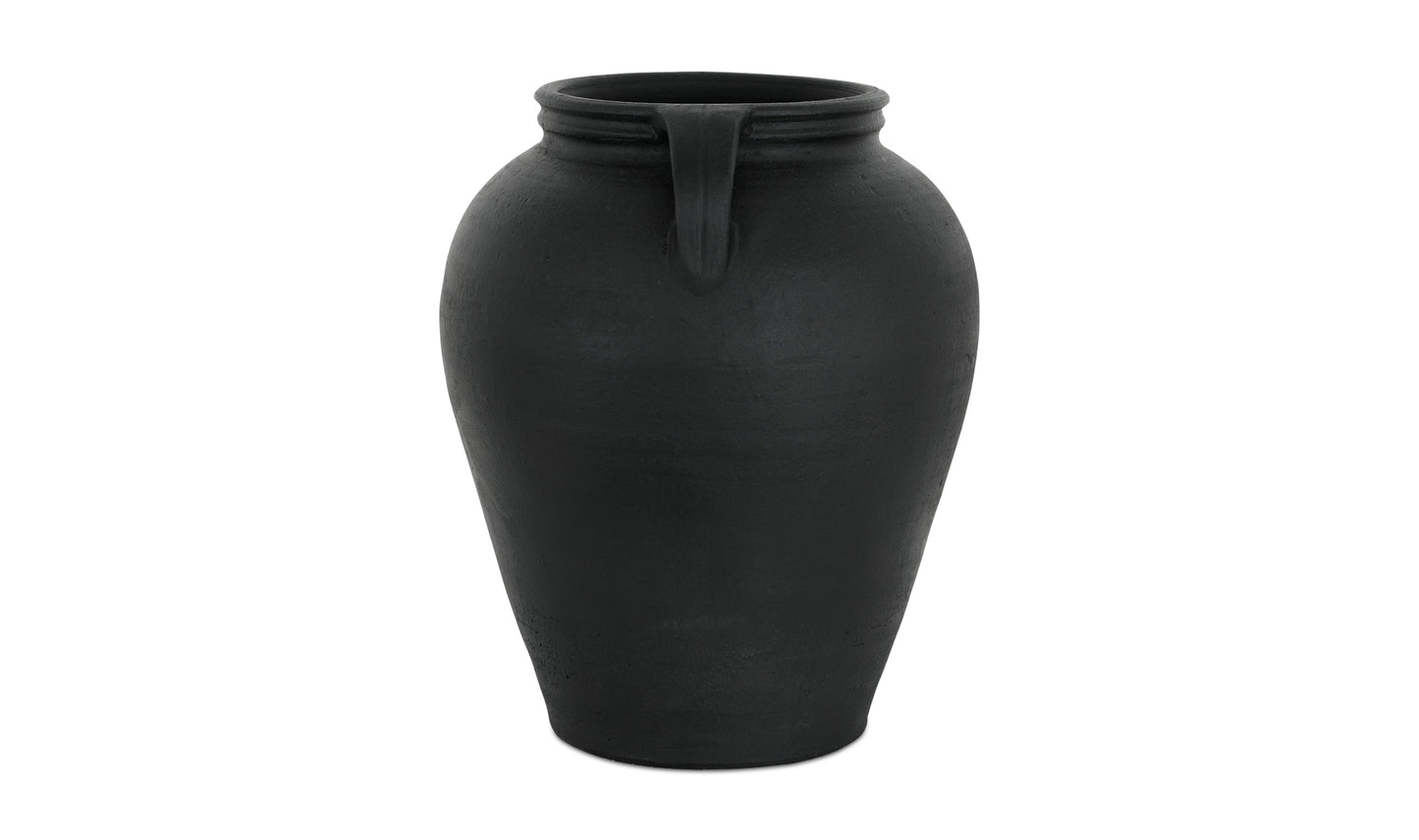 Jovi Vase | Black Terracotta