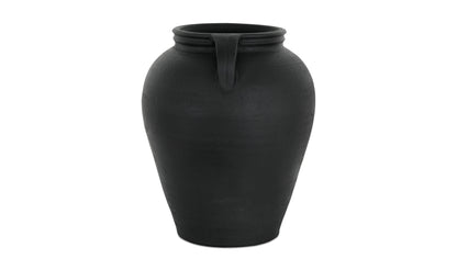 Jovi Vase | Black Terracotta
