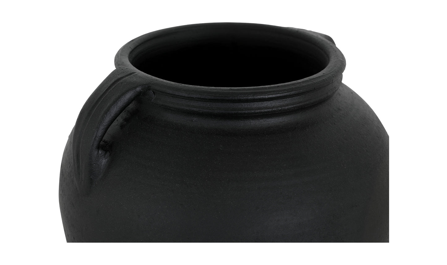 Jovi Vase | Black Terracotta