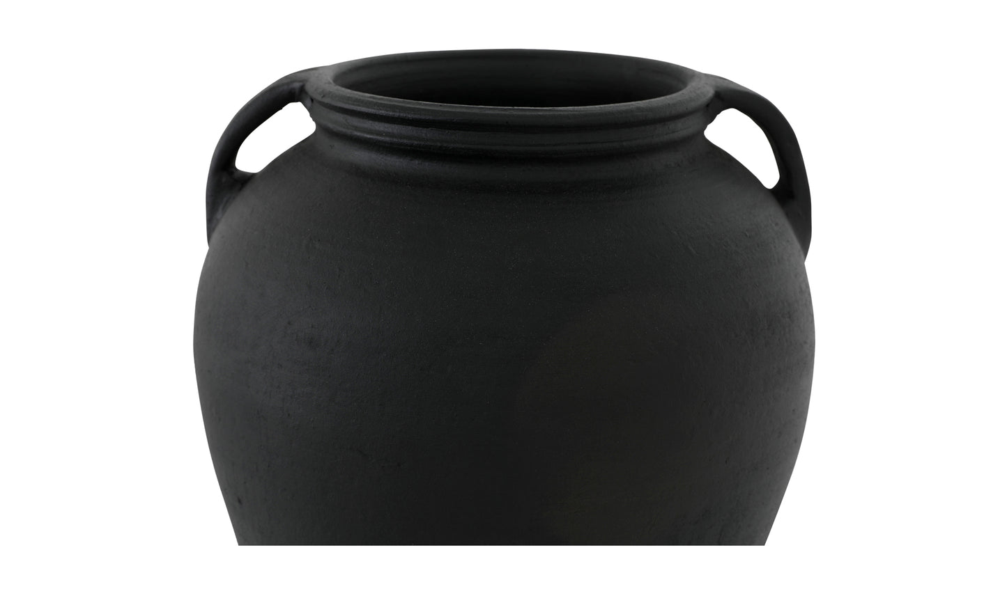 Jovi Vase | Black Terracotta
