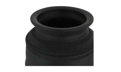 Astra Vessel | Black Terracotta