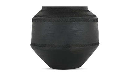 Astra Vessel | Black Terracotta