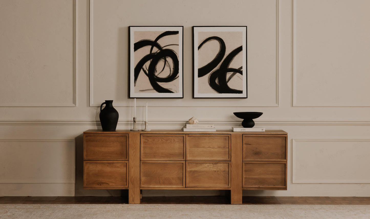 Lyra Vase | Black Terracotta