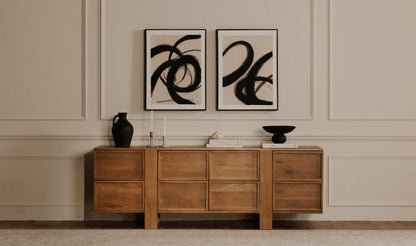 Lyra Vase | Black Terracotta