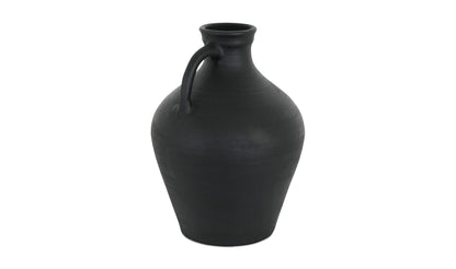 Lyra Vase | Black Terracotta