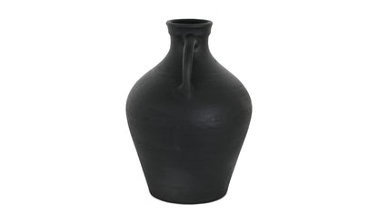 Lyra Vase | Black Terracotta