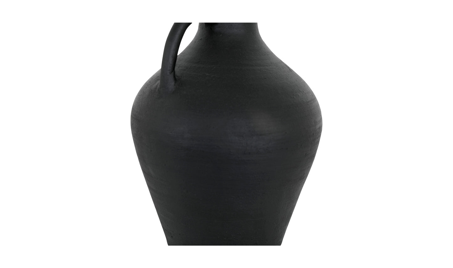 Lyra Vase | Black Terracotta