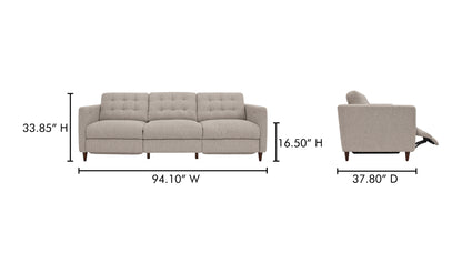 Bridgers Power Recliner Sofa