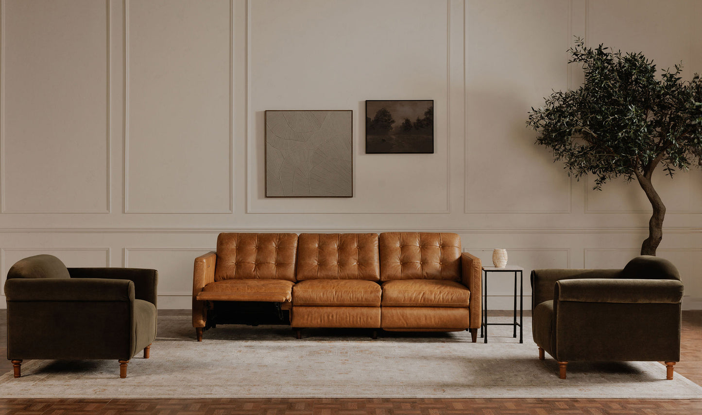 Bridgers Power Recliner Sofa