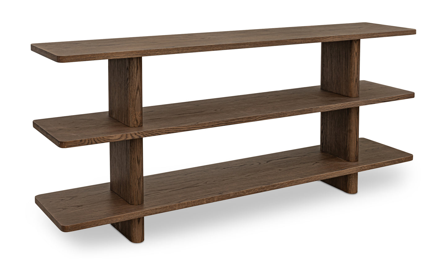 Casey Small Bookcase | Dark Brown