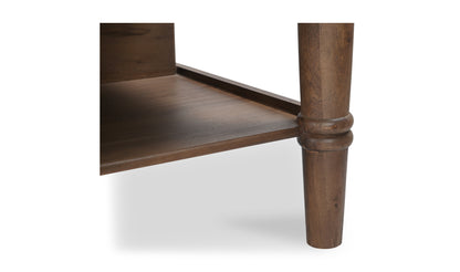 Russet Kitchen Island Brown