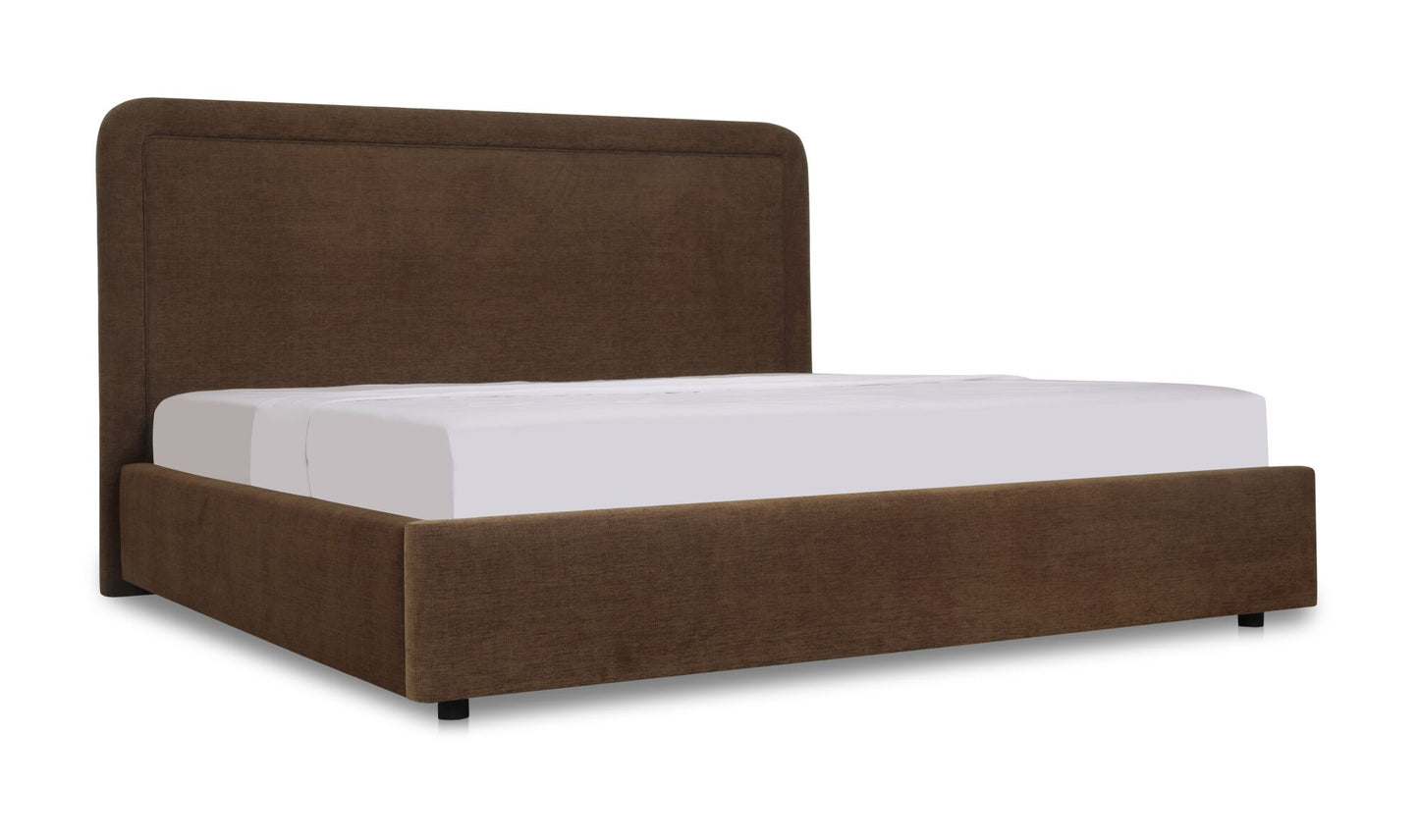 Simon Storage Bed Flecked Beige
