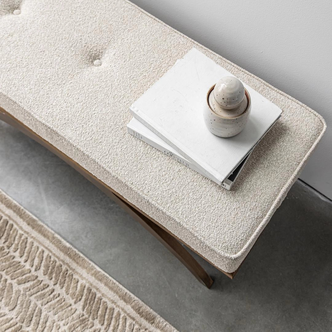 Austin Bench | Buff