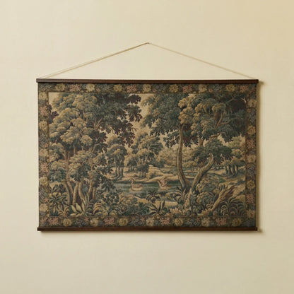 Verdure Colverts by Point de L’Halluin (tapestry print on linen)