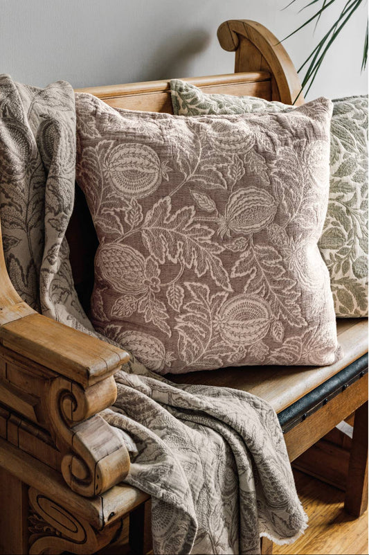 Heirloom Bramble Jacquard Pillow
