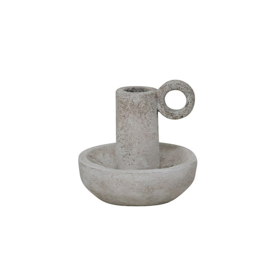 Nyla Cement Candle Holder