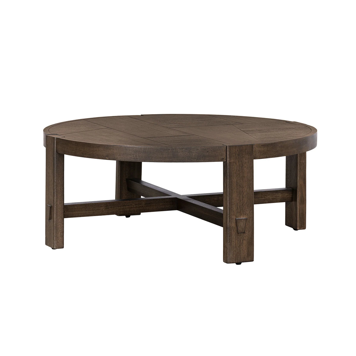 Abstract Coffee Table | Smoked Acacia