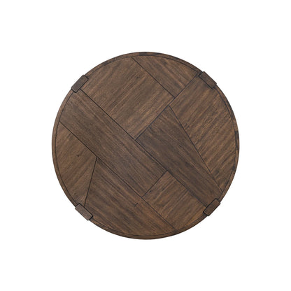 Abstract Coffee Table | Smoked Acacia