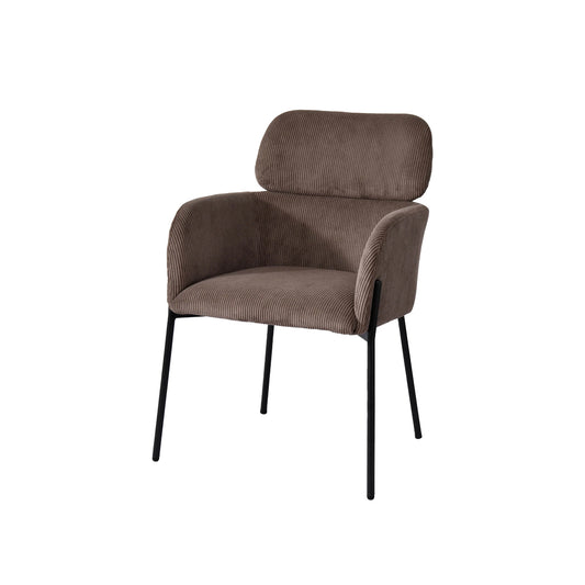 Allegra Dining Chair | Corduroy Brown