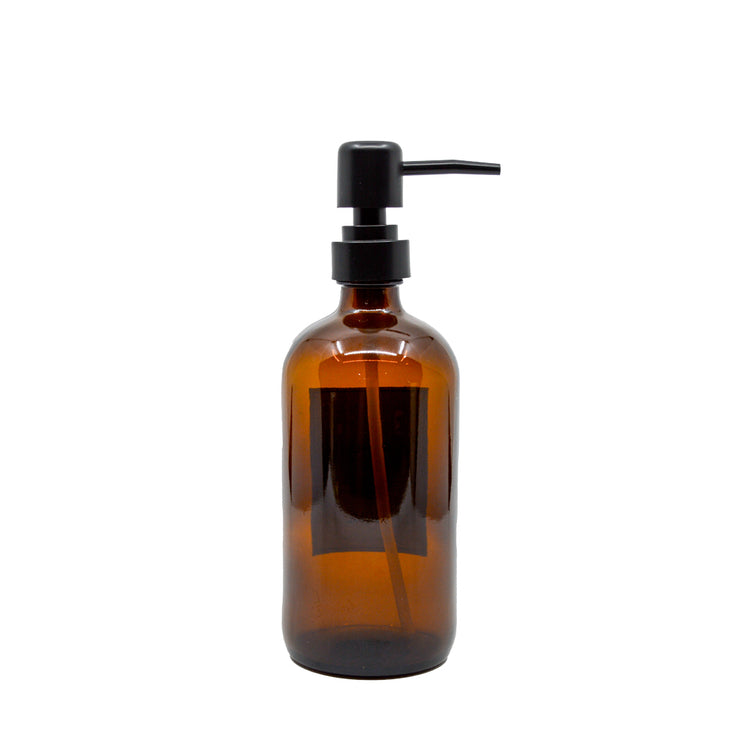 Amber Soap Pump