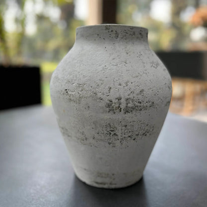 Amphora Medium Vase | Antique White
