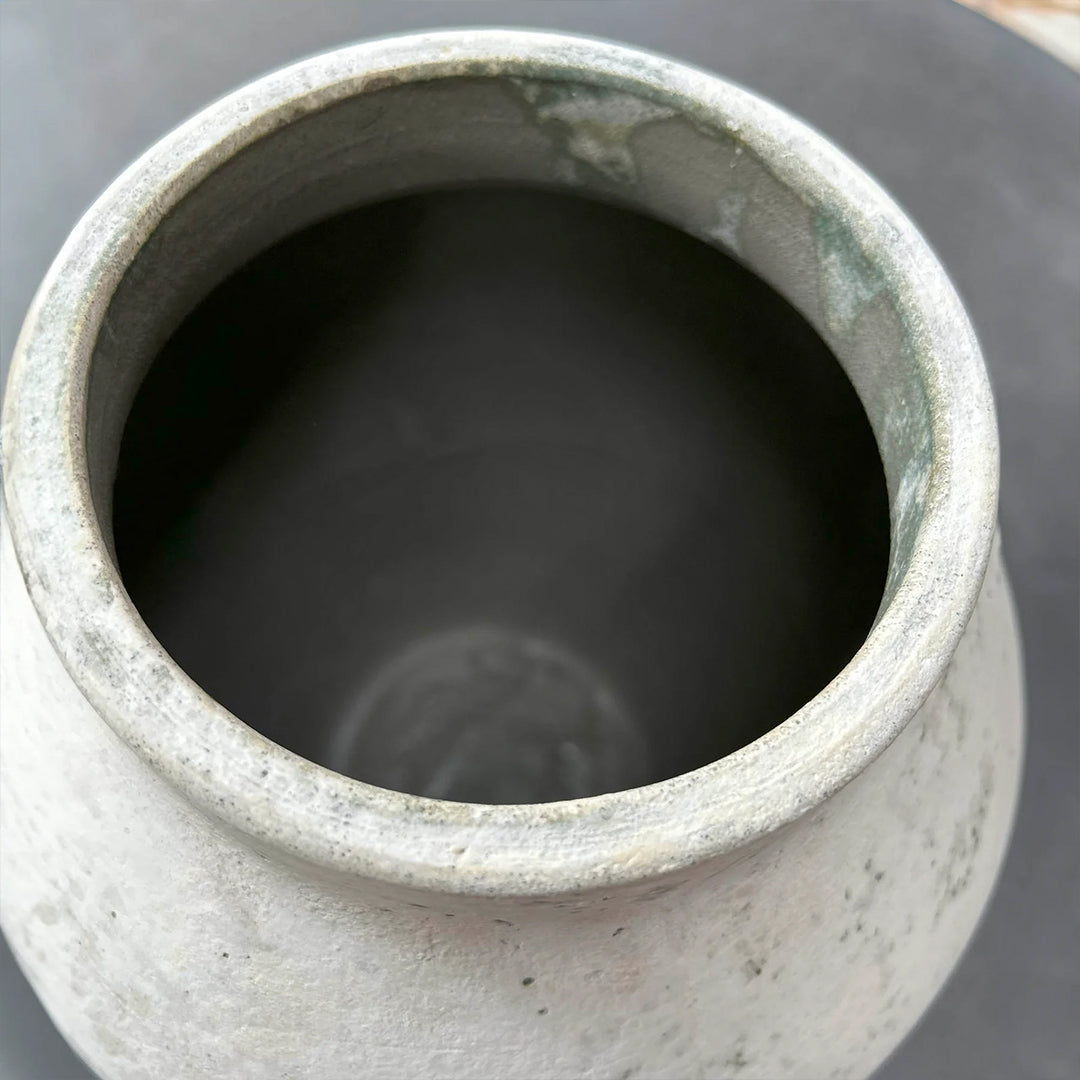Amphora Medium Vase | Antique White