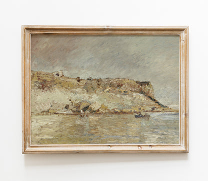 Vintage Warm Landscape Art Print L0115