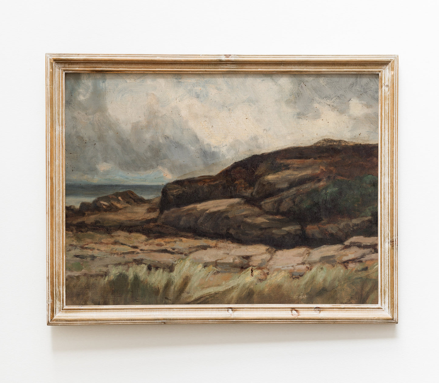 Vintage Moody Landscape Art Print L0129