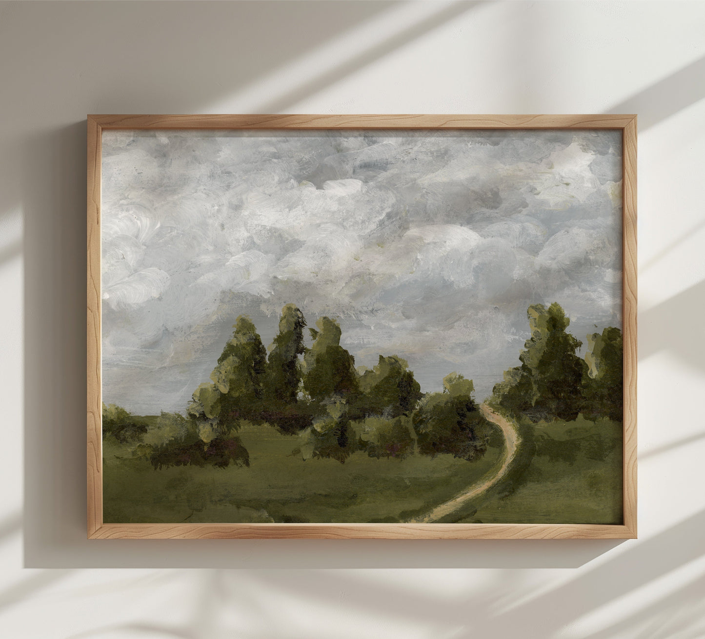 Brewing Storm | Landscape Art Print | Road Trip Series | RT130
