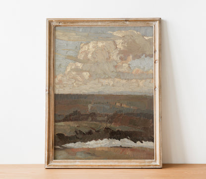 Neutral Landscape Art Print L0202