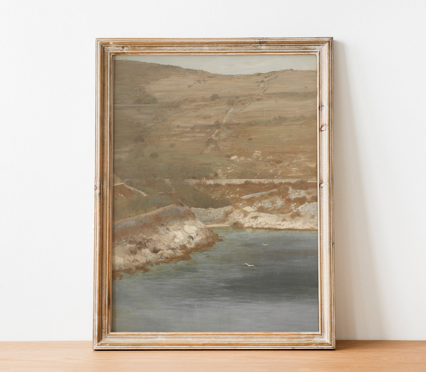 Antique Coast Landscape Art Print L0203