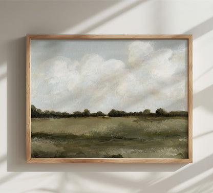 Prairie Fields | Landscape Art Print | Road Trip Series | RT115