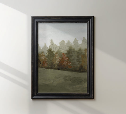 Autumn Landscape | Landscape Art Print | Road Trip Series | RT122