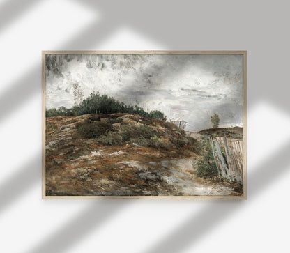 Vintage Landscape Art Print L0100