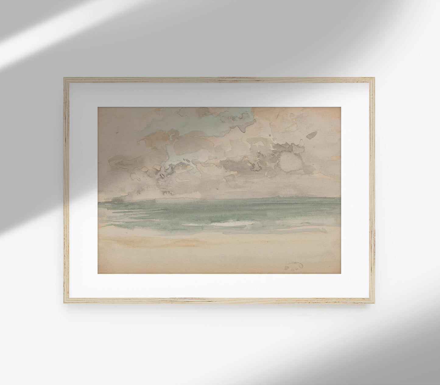 Vintage Coastal Landscape Art Print L0102