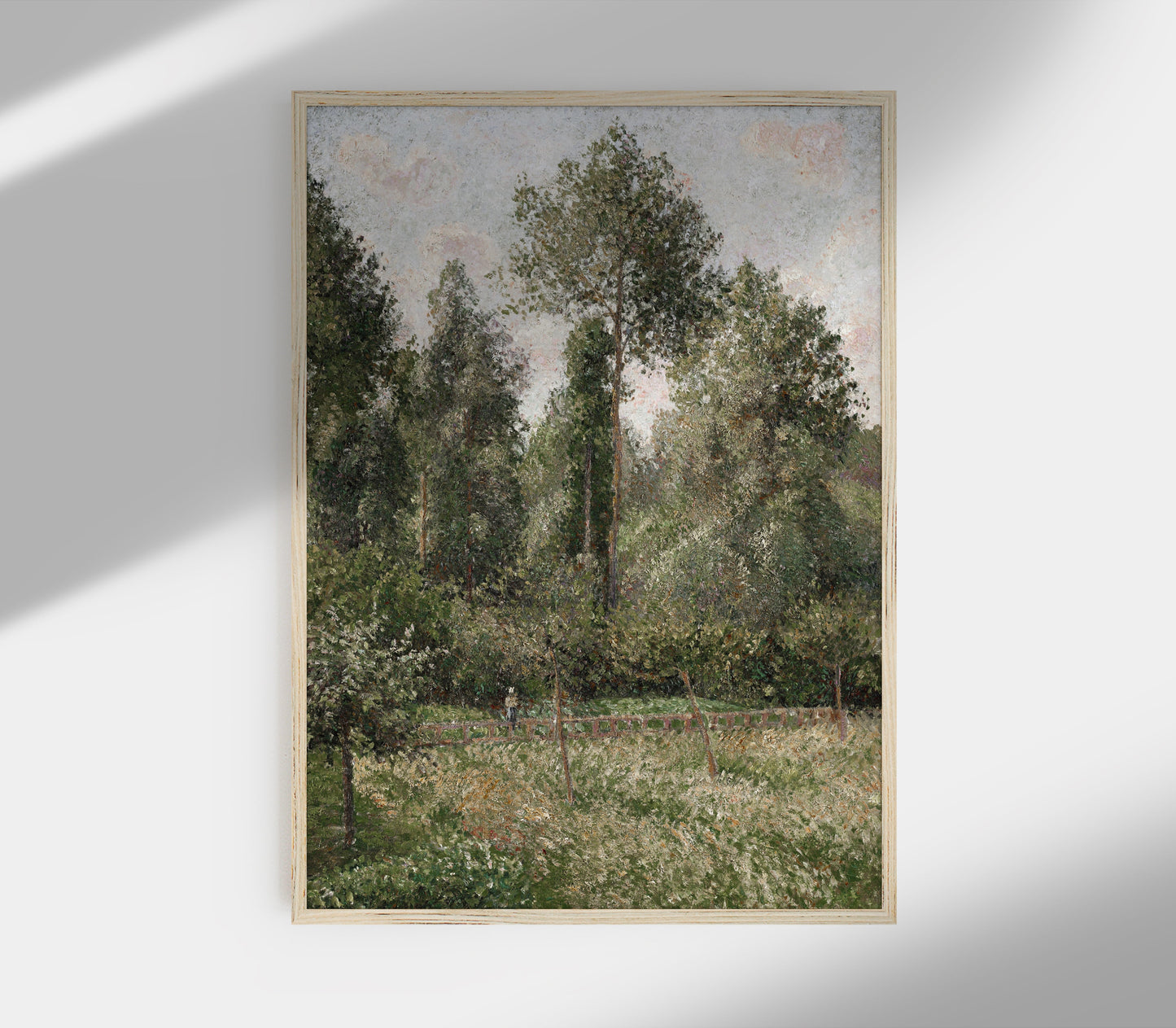 Vintage Tree Landscape Art Print L0192
