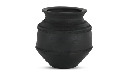 Astra Vessel | Black Terracotta