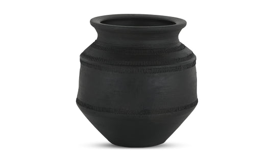 Astra Vessel | Black Terracotta