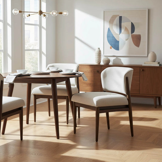 Athens Dining Chair | Linen Taupe (Set of 2)