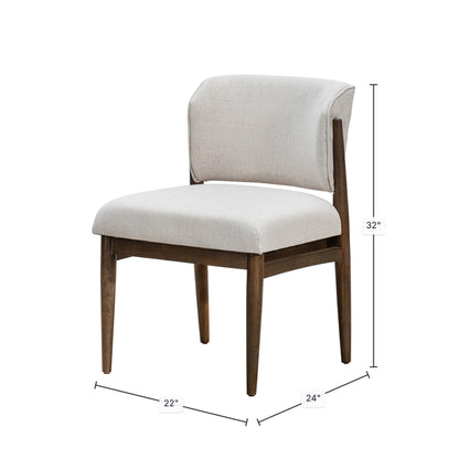 Athens Dining Chair | Linen Taupe (Set of 2)