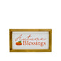 Autumn Blessings Wooden Sign