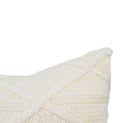 Autumn Knit Sweater Cushion