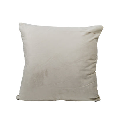 Beige Velvet Cushion