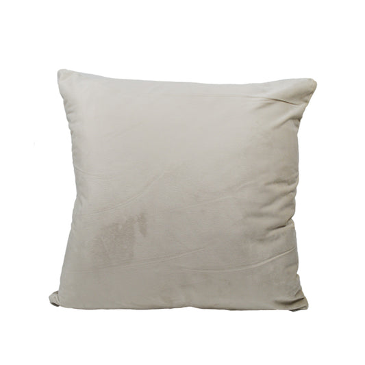 Beige Velvet Cushion